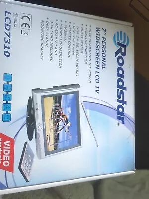 Roadstar 7  Personal Widescreen LCD Tv • £30