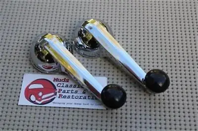 47-66 Chevy GMC Pickup Truck Chrome Interior Inside Window Handles Cranks • $55.40