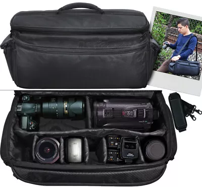 Extra Large Soft Padded Camcorder Equipment Bag Case By ACUVAR - Brand New • $38.99