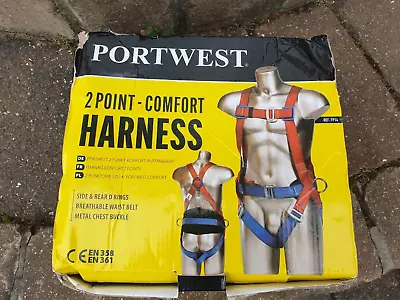 Portwest 2-point Comfort Safety Harness /fall Arrest • £20