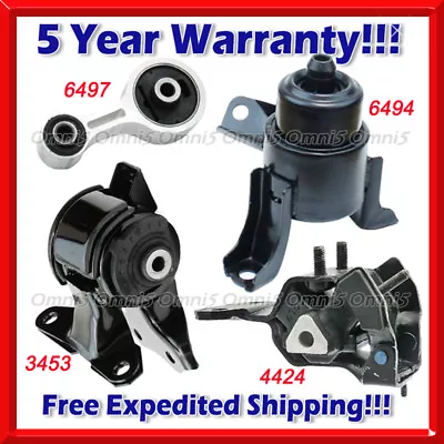 M068 Fits 2003-2008 Mazda 6 2.3L 2WD AUTO Motor & Trans Mount Set 4pcs • $90.04