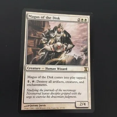 Magus Of The Disk Mtg Magic The Gathering • $1.58