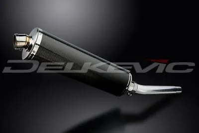 Delkevic 18  Carbon Oval Slip On Muffler - Suzuki GSX-R1000 2005-2006 Exhaust • $299.99