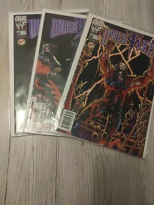 Undertaker Wrestling Comic Chaos Comics 3 Pack • £10.24