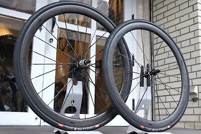 MAVIC COSMIC PRO CARBON SL UST Tubeless Ready Wheel Set Shimano 12/11S [EMS] • $989.46