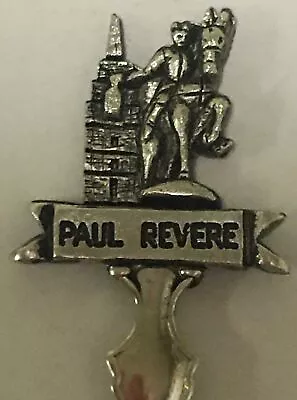 Paul Revere Boston Massachusetts Vintage Souvenir Spoon Collectible • $3.95