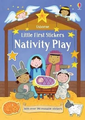 Little First Stickers Nativity Play By Felicity Brooks Book The Cheap Fast Free • £3.49