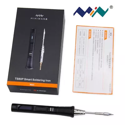 £69.99 • Buy Miniware TS80P Smart Soldering Iron Main B02 Faster Safer Digit Station 30W
