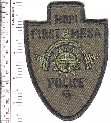 American Indian Tribe Police Arizona Hopi First Mesa Police Dep AZ Vel Hooks • $10.99