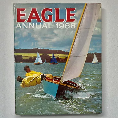 EAGLE ANNUAL 1968 Staring Dan Dare | Odhams | Unclipped | VGC |Vintage Hardback • £11