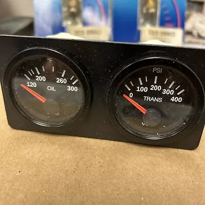 VDO Transmission Pressure Gauge.  Transmission Temperature Gauge • $50