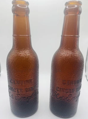 $0.99 • Buy Lot Of 2 Vintage Ginger Beer Bottles - Old English