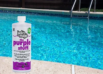 Jack's Magic The Purple Stuff For Swimming Pools - 1 QT Bottle - Choose Quantity • $63.91