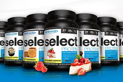 PESCIENCE SELECT PROTEIN Whey + Casein Blend Superior Flavor 27 Servings • $37.99