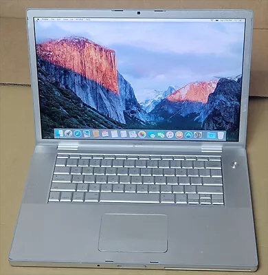 Apple MacBook Pro A1260 15.4  - C2D 2.4ghz | 2gm RAM | New 240gb SSD | Battery • $140