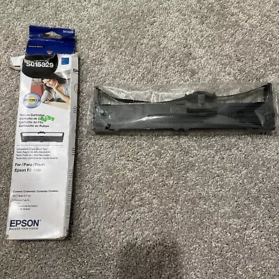 Genuine EPSON S015329 Black Printer Ribbon For LQ590 FX890 • $7.99