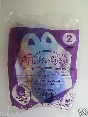 McDonalds #2~ FLUTTERBYE With FLOATING WINGS ~Factory Sealed Bag ~FREE SHIPPING! • $8.99