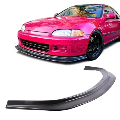 [SASA] Fit For 92-95 Honda Civic Coupe Hatchback JDM DP Style Front Bumper Lip • $84.98