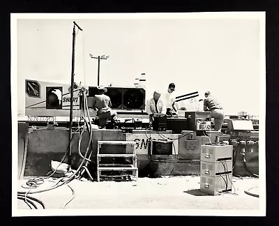 1959 China Lake Naval Air Station CA Pershing Missile ST124 Mechanics VTG Photo • $14.50