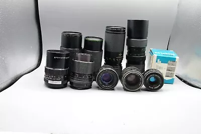 10 M42 Mount Lenses - Cleaning Required • £5