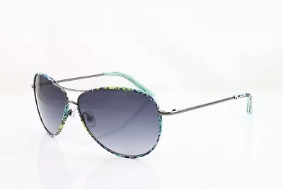 Vera Bradley Sunglasses Women's Aviator Barbara KBS Katalina Blue 60mm Grey Lens • $49.99