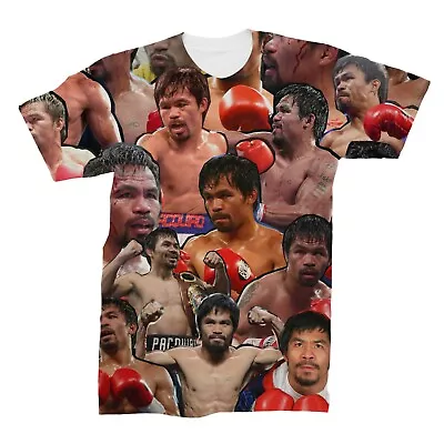 Manny Pacquiao Photo Collage T-Shirt  • $25.49