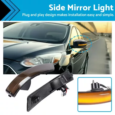 2x Turn Signal Light LED Mirror Indicator Suitable For Ford Focus Mk2 Mk3 Mondeo • $18.23