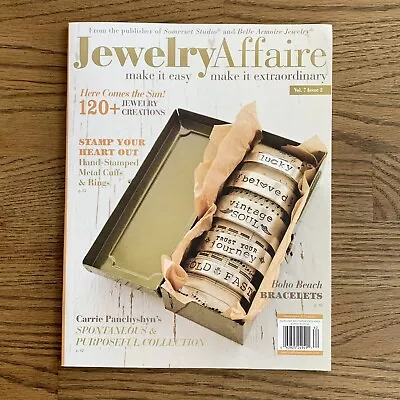 JEWELRY AFFAIRE Magazine VOLUME 7 ISSUE 2 Jul/Aug/Sept 2016 Jewelry Tutorials • $10.25