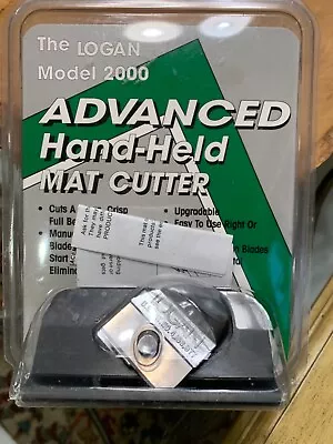Logan Model 2000 Mat Cutter And Dust Cover Cutter • $20