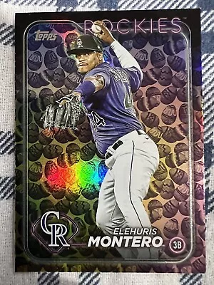 Elehuris Montero 2024 Topps Series 1 Easter Egg SP Foil #341 Colorado Rockies • $0.99