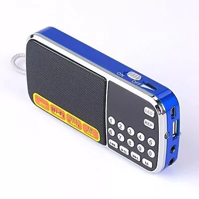 Radios Portable FM With MP3 Speaker Portable Radio Support TF Card/UsbRecharge • $23.66