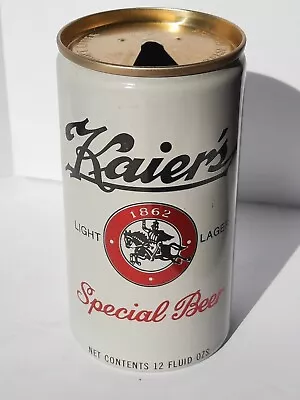 Kaier's Special 12oz Top-Opened Collectible Pull Tab Beer Can • $3