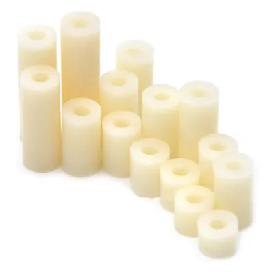 £3.05 • Buy Nylon Spacer Washer Round Standoff Plastic For Screw Not-Threaded M3 M4 M5 M6 M8