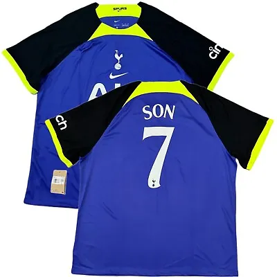 2022/23 Tottenham Spurs UCL Away Jersey #7 SON 2XL Nike Cup Version NEW • $99