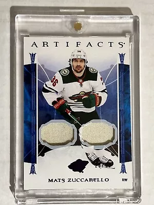 Mats Zuccarello 2022-23 Upper Deck Artifacts Purple Materials /25 • $19.99