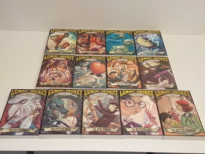 £29.99 • Buy A Series Of Unfortunate Events Lemony Snicket 1-13 Complete Paperback Egmont Set