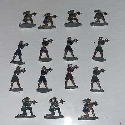 Tin Flat Toy Soldiers 30mm X 15 #12 • $13.89