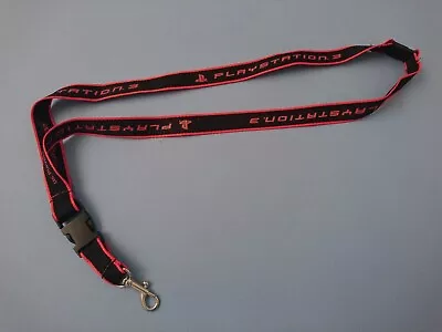 Playstation 3 PS3 Promotional RED & BLACK LANYARD Promo  BRAND NEW  - US Seller • $6.99