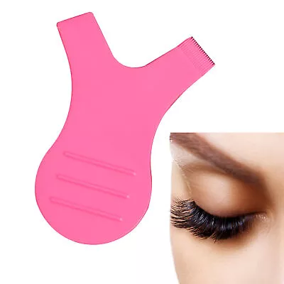 (Pink)Y Eyelash Lift Comb Small Y Eyelash Lift Tool For Salon Use • £3.26