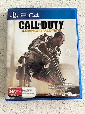 PS4 Call Of Duty Advanced Warfare Playstation 4 Game Free Postage • $15