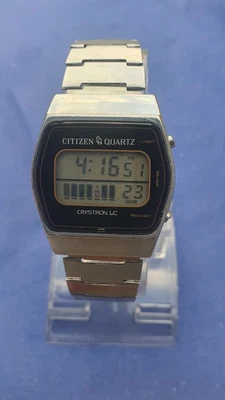 $85 • Buy Vintage Citizen Quartz Crystron LC 40-2036 Men's Watch