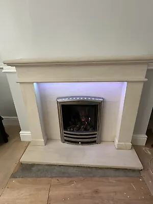 Gas Fire Surround And Hearth • £100