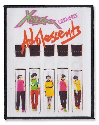 X-Ray Spex Punk Sew-on Patch Germ Free Adolescents 1977 Poly Styrene • £3.95