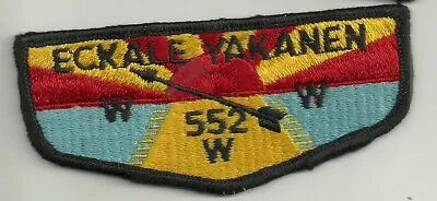 Eckale Yakanen Lodge 552 Merged Osceola 564 S-4 Issue OA BSA Flap Patch • $55