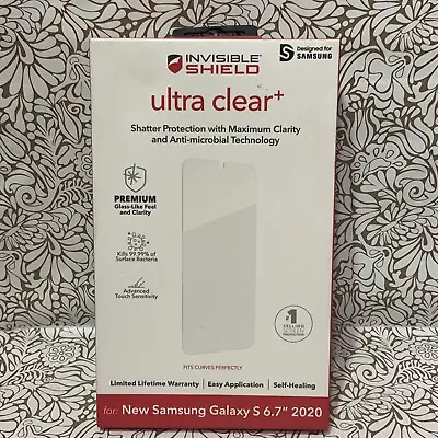 📀 Invisible Shield (ZAGG) Ultra Clear+ Samsung Galaxy S 6.7“ 2020 • $10.99