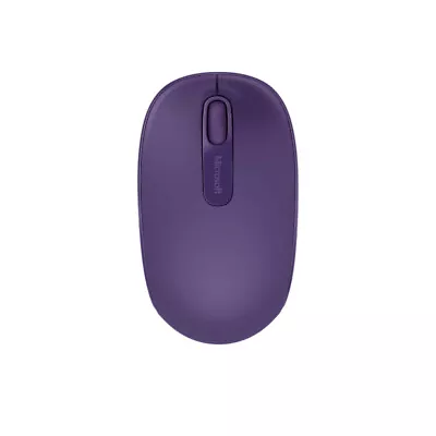 Microsoft Wireless Optical Mobile Mouse 1850 3-Button Scroll Wheel - Purple  • £34.99