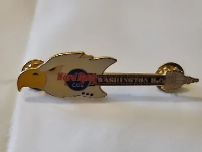 Hard Rock Café Collectible Guitar Pin - Washington DC Screamin Eagle Head • $4.99