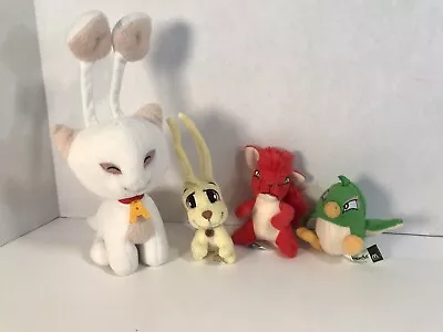 Neopets Lot Of 4 Plush Toys McDonalds Red Wocky Green Pteri Baby Gelert Aisha • $26.99