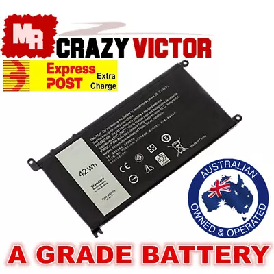 42Wh Battery For DELL Inspiron 13 5368 5378 7368 7378 15 5565 5568 5578 7569 • $62.95