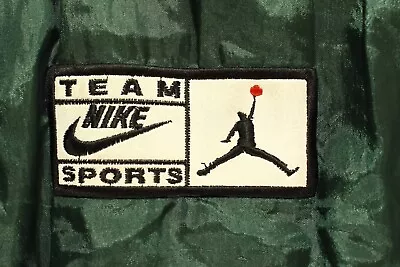 Nike Team Sports Gray Label Jordan Jumpman Green Jacket Sz XXL USA Made - READ! • $49.99